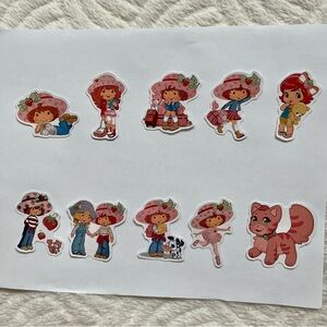 Strawberry Shortcake stickers